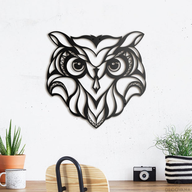 Owl - Metal Deco